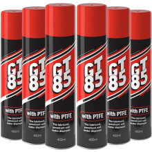 6 x GT85 Multi-Purpose Lubricant Oil Spray - 400ml