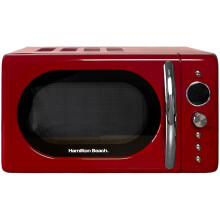 Hamilton Beach 20L Retro Microwave, Red - HB70H20R