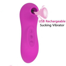 (Purple) Clitoral Sucking Vibrator With 10 Intensities Modes Women Waterproof Rechargeable Quiet Clitoris Nipples Suction Stimulator Adult Sex Toys For Couples
