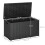 Outsunny Outsunny 336 Litre Rolling Outdoor Garden Storage Box, Plastic Container, Black 8