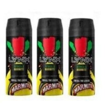 Lynx Body Spray & Deodorant Africa and Marmite 48-Hour 150ml Pack Of 3