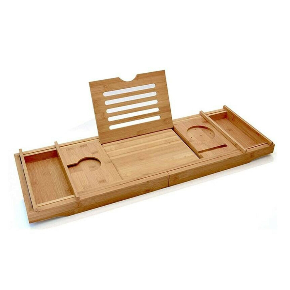 Bath Tub Tray Rack Personal Caddy Bathroom Storage Bath Caddies & Trays