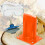 SPARES2GO Kindling Splitter Firewood Wedge Splitting Base + Drill Blade Sharpener Attachment + Safety Goggles Kit 1