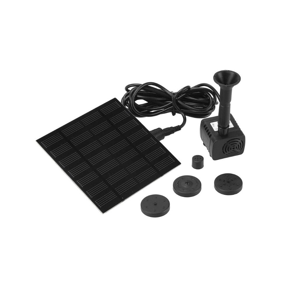 Solar Submersible Bird Bath Water Fountain Pond Pump Ponds & Fountain Pumps