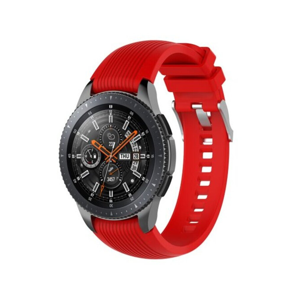 Replacement Silicone Bracelet Strap Watch Band For Samsung Galaxy 46Mm Red Watch Bands-image-OPC-PDJ6M89-NEW