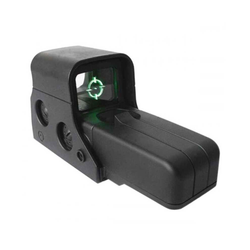 (Standard, 2) Illuminated Optics Hunting Scope Dot Sight Device Black