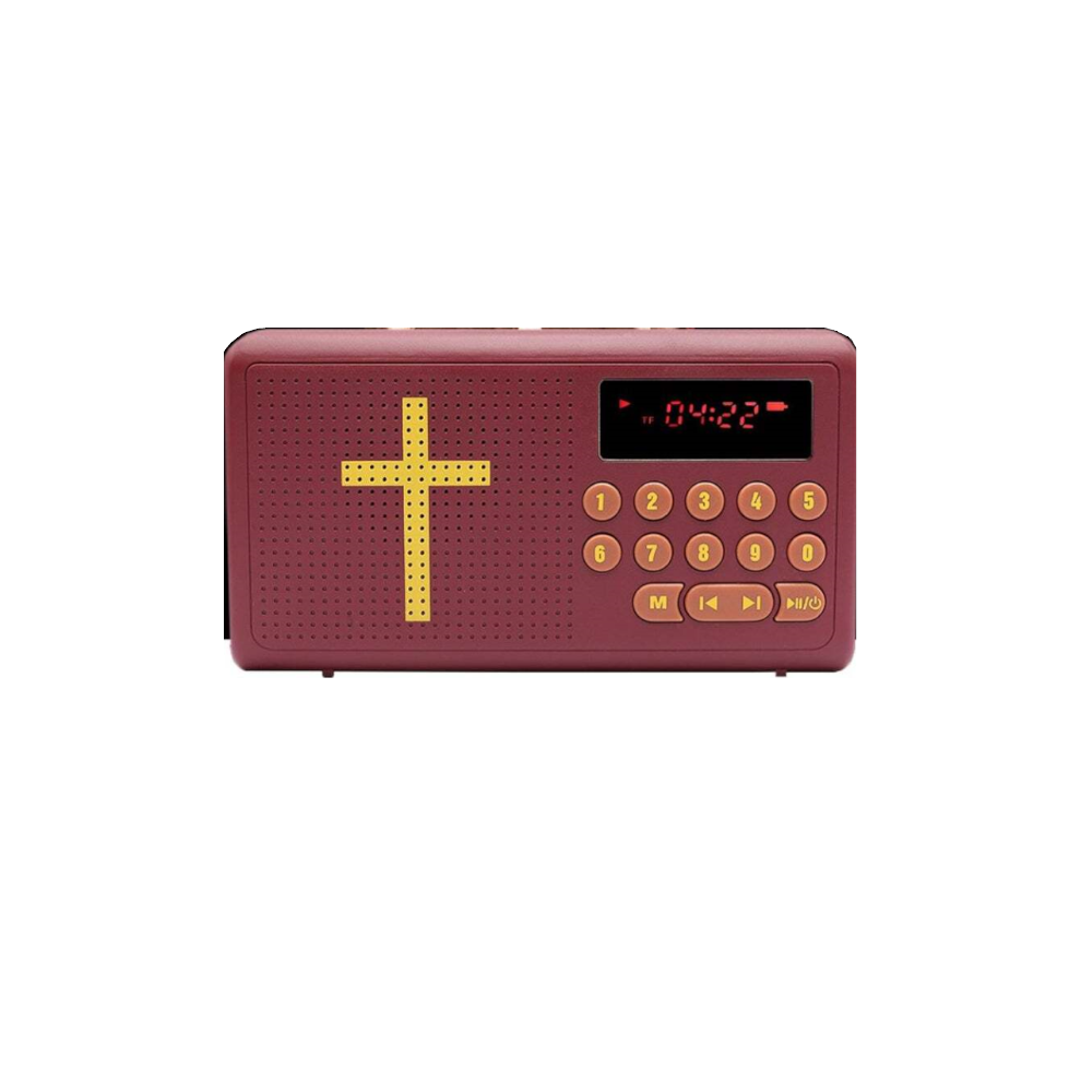 (One Size, 1) Bible Electronic Audio Player Travel Accessories Rechargeable