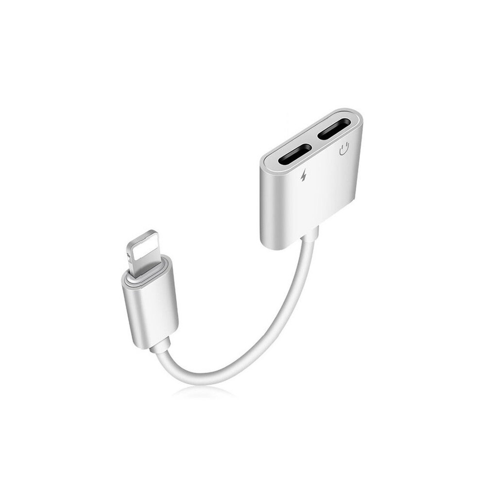 Adapter For I Phone 7 Dual Audio Converter 8 Plus 10 X Charger Splitter Headphone Adapters