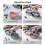 (Double head style, 1) Round Burger Press Meat Beef Barbecue Hamburger Patty Mould 6