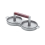 (Double head style, 1) Round Burger Press Meat Beef Barbecue Hamburger Patty Mould 1