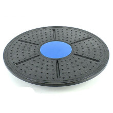 (Standard, Blue) Yoga Balance Board Stability Wobble Exercise Trainer Home Fitness