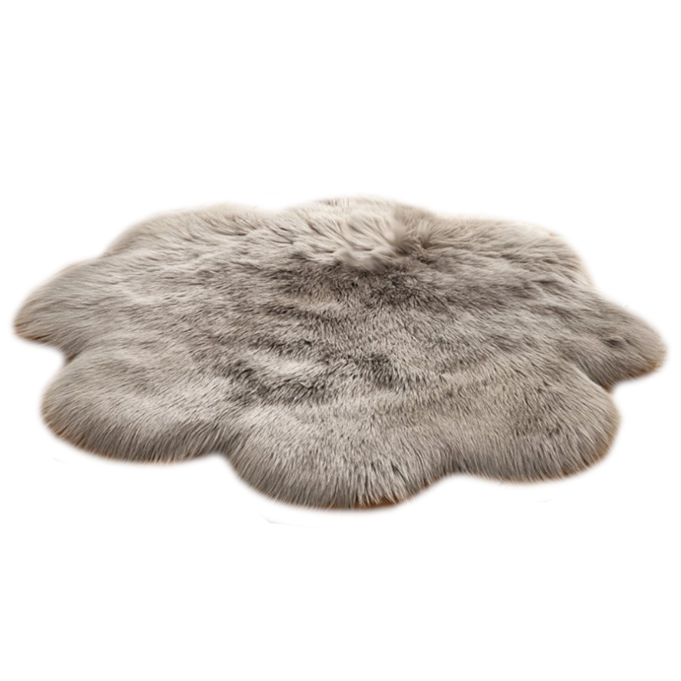 Irregular Artificial Wool Fur Soft Plush Rug Carpet Mat Ver 48 Rugs-image-OPC-P9N2XH5-NEW