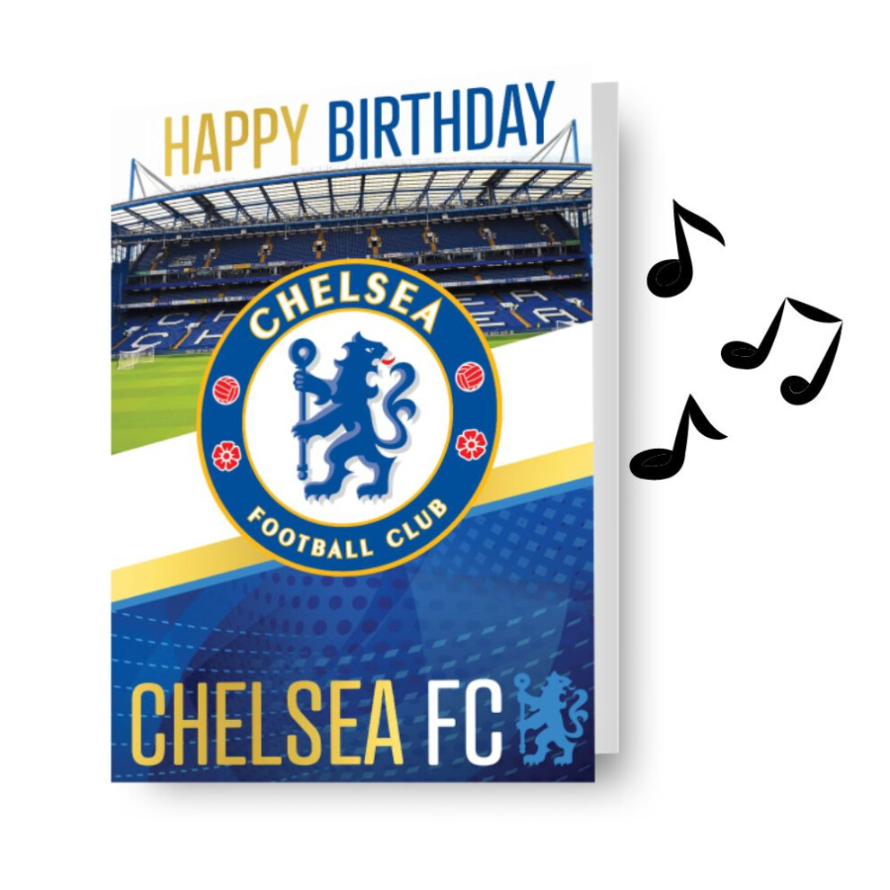 Danilo Promotions Ltd Chelsea Fc Birthday Sound Card
