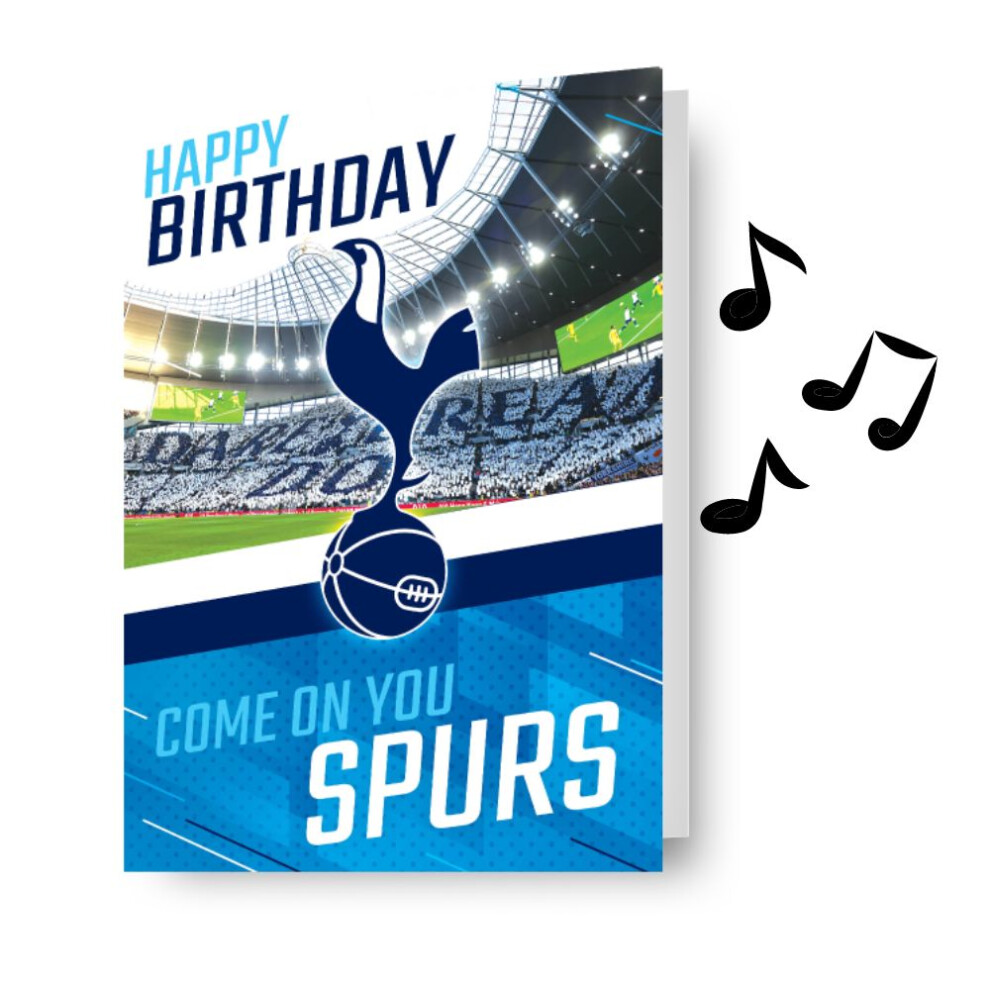 Danilo Promotions Ltd Tottenham Hotspur Fc Birthday Sound Card