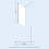 NES Home Samoa 1000mm Wet Room Panel 8mm Tempered Glass & Chrome Support Bar ABS 4