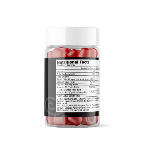 Bedowell Keto+ ACV Gummies Suitable for Vegans 30 Gummies 1