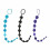 (Blue) Chain Anal Beads String Butt Plug Flexible 31Cm Colourful Play 1