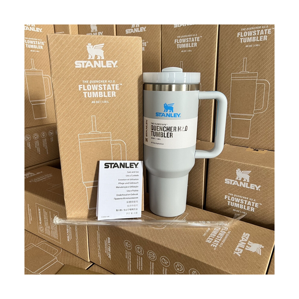 (Gray) Vacuum Cup Stanley Quencher Flowstate Tumbler 40oz 12l With Box Multicolour