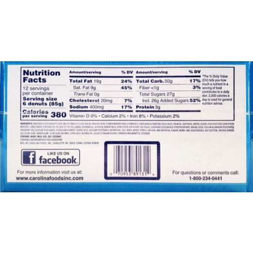 Duchess Chocolate Donuts, 3 oz., 12 pk 2