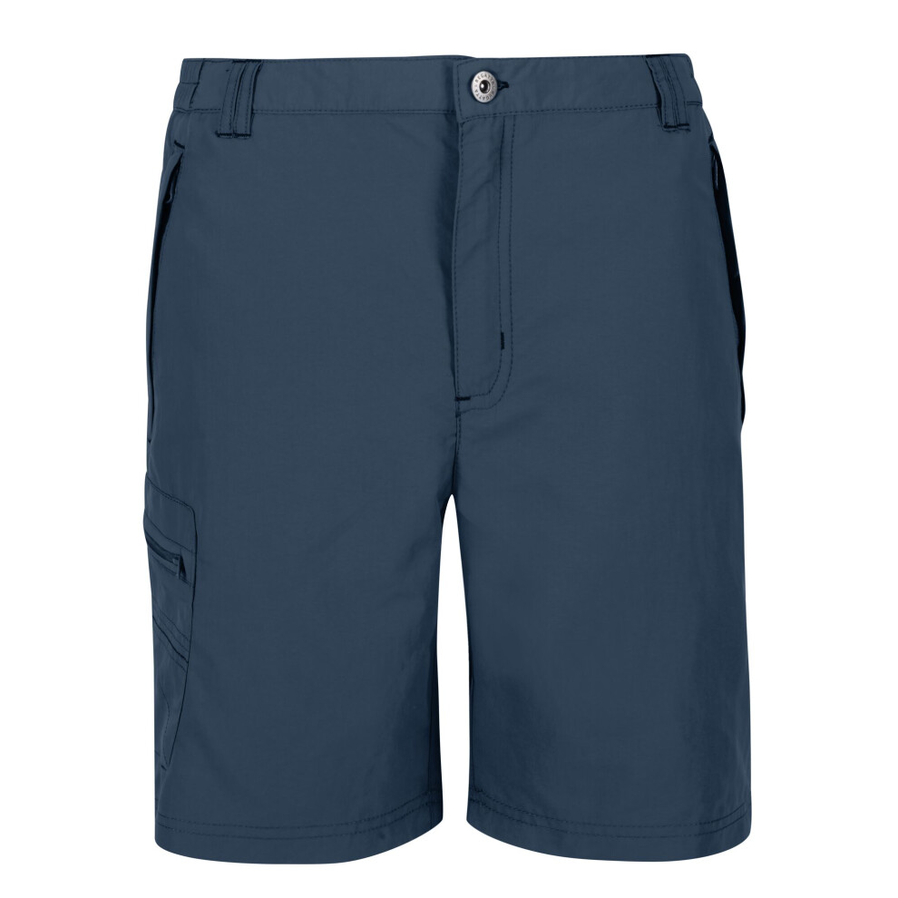 (32in, Moonlight Denim) Regatta Mens Leesville II Walking Shorts