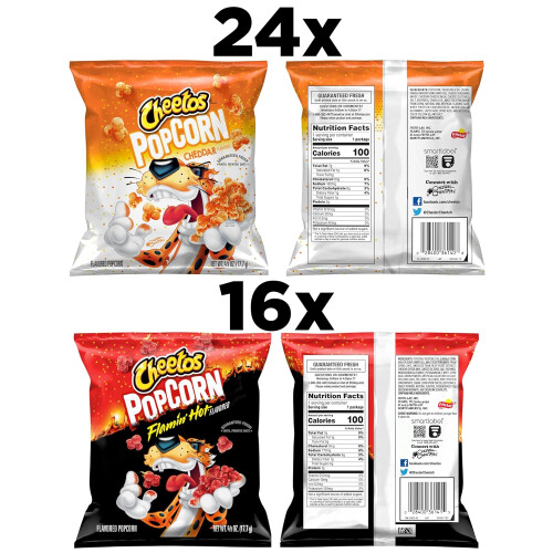 Cheetos Variety Pack Popcorn, 0.63 oz., 50 pk. 2