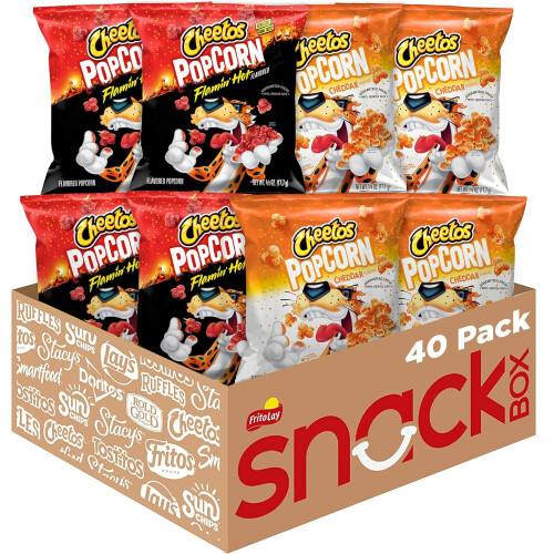 Cheetos Variety Pack Popcorn, 0.63 oz., 50 pk.