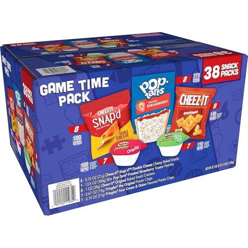 Kellogg's Game Time Variety Pack Snacks, 38 pk.