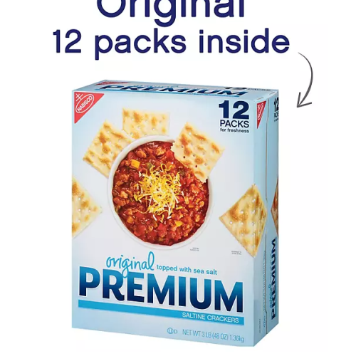 Nabisco Premium Original Saltine Crackers, 12 pk.