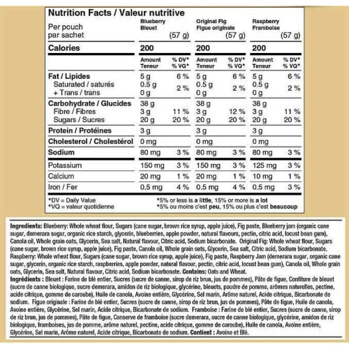 Nature's Bakery Blueberry and Raspberry Variety Fig Bars (2 oz., 32 ct.) 2
