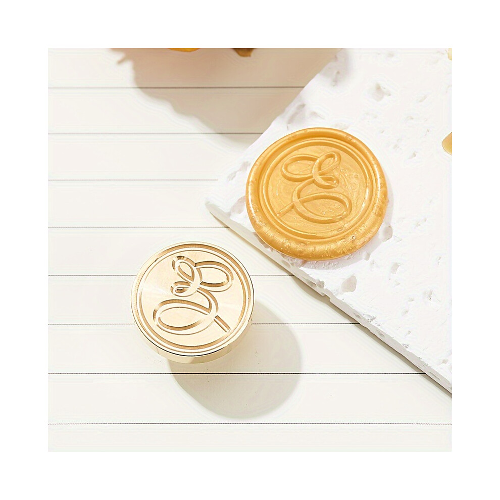 (Korean E) Ice Stamp 1.2" Ice Cube Stamp Letter H Ice Stamp Cocktail Ice Branding Stamp Ice Block Stamp Cocktail Seal Stamp for Ice Cubes Making and D