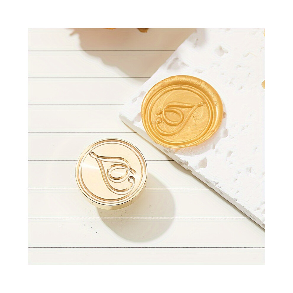 (Korean T) Ice Stamp 1.2" Ice Cube Stamp Letter H Ice Stamp Cocktail Ice Branding Stamp Ice Block Stamp Cocktail Seal Stamp for Ice Cubes Making and D