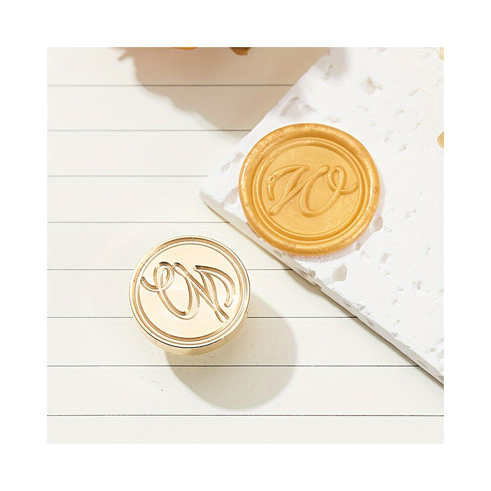 (Korean W) Ice Stamp 1.2" Ice Cube Stamp Letter H Ice Stamp Cocktail Ice Branding Stamp Ice Block Stamp Cocktail Seal Stamp for Ice Cubes Making and D