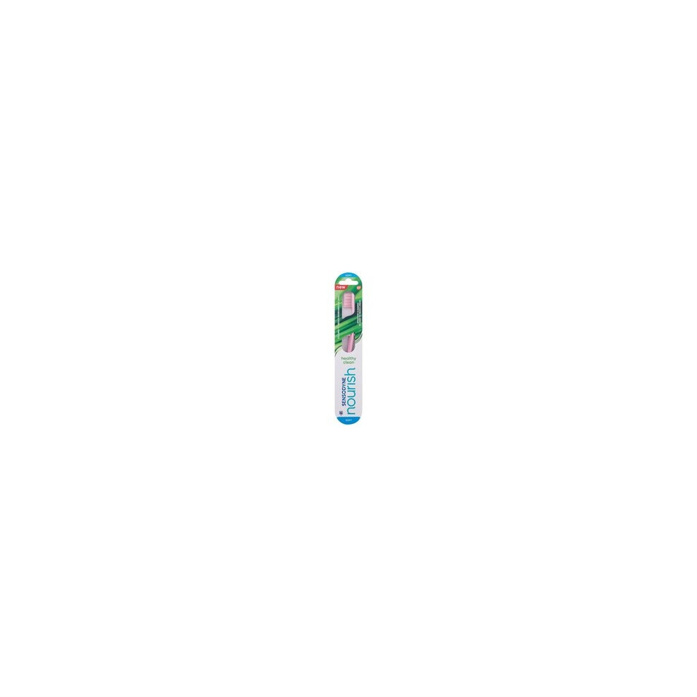 Sensodyne - Nourish Healthy Clean Soft Toothbrush - MÄkkÃ½ zubnÃ­ kartÃ¡Äek 1.0ks