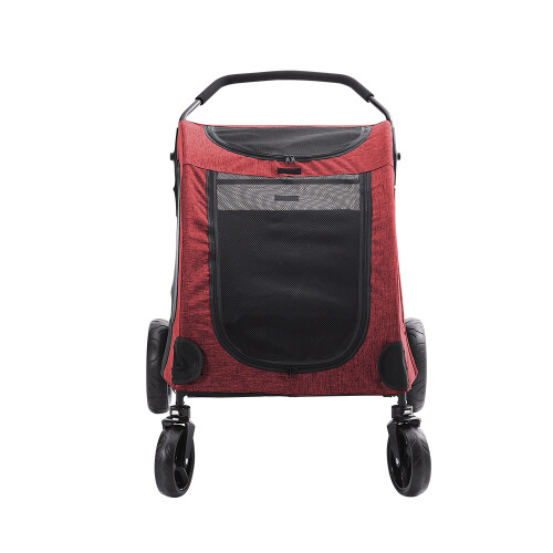Living And Home Collapsible Pet Stroller for Cats and Dogs 2