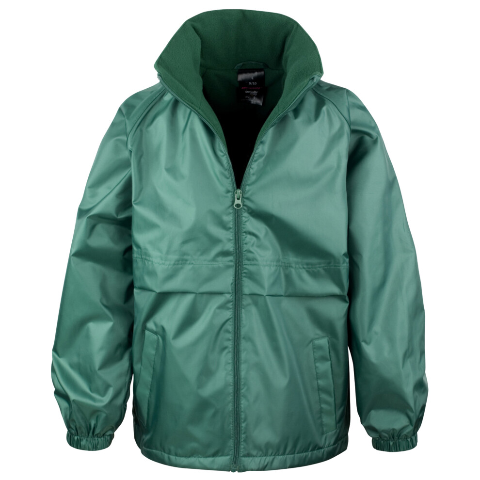 (13-14, Bottle Green) Result Childrens/Kids Core Youth DWL Jacket