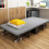 Living And Home 3FT Single Folding Guest Bed With Mattress Portable Foldable Temporary Sleeper 2