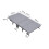 Living And Home 3FT Single Folding Guest Bed With Mattress Portable Foldable Temporary Sleeper 5