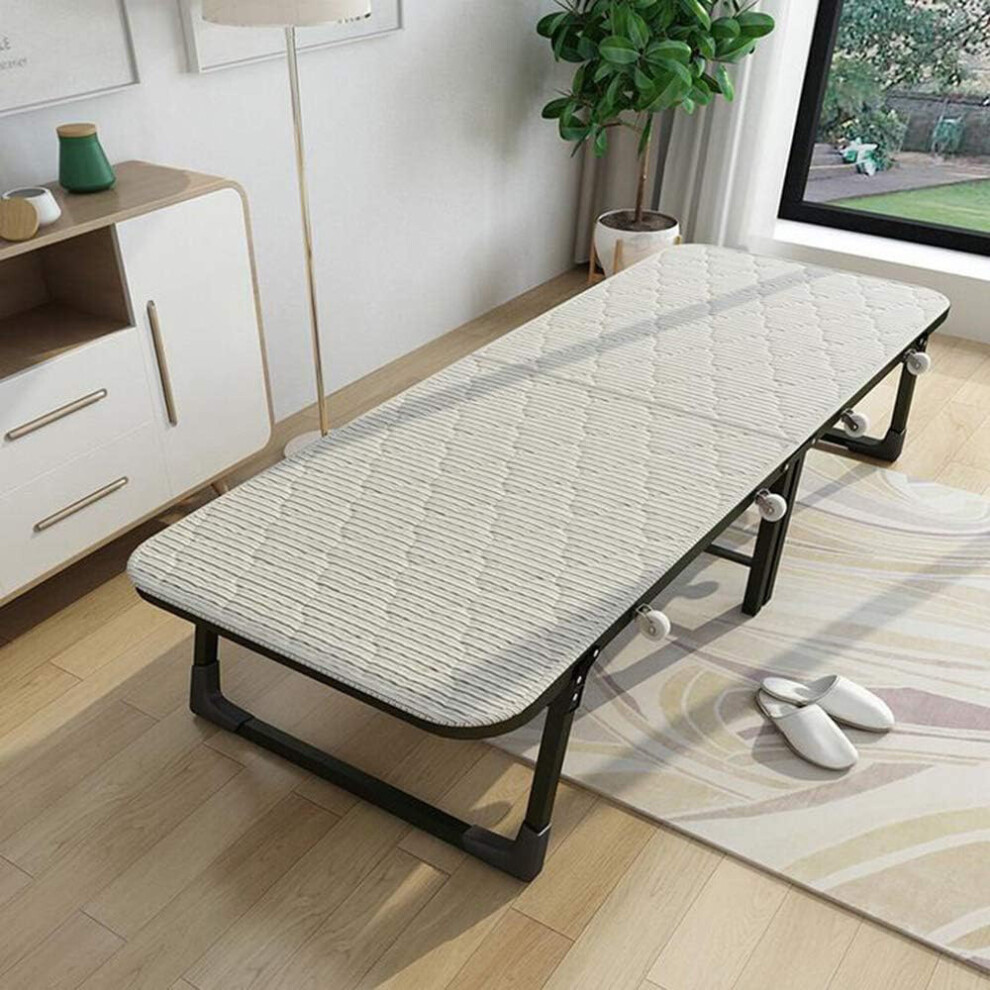 Folding Bed Guest Beds Sleeping Cot Adult Roll Away Bed Portable Fold Up Bed
