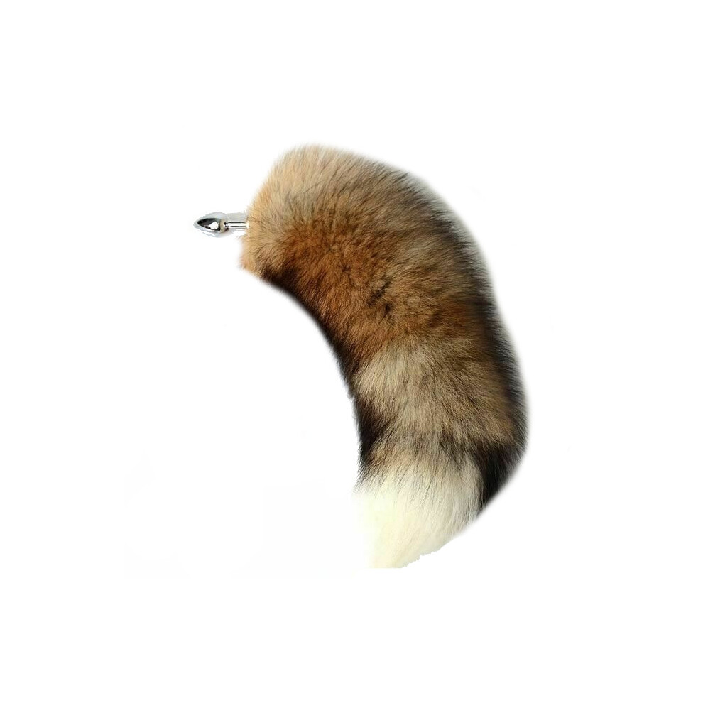 (Mix, S) Fluffy Soft Faux Fur Puppy Kitten Fox Tail Anal Bdsm Cosplay Butt Plug