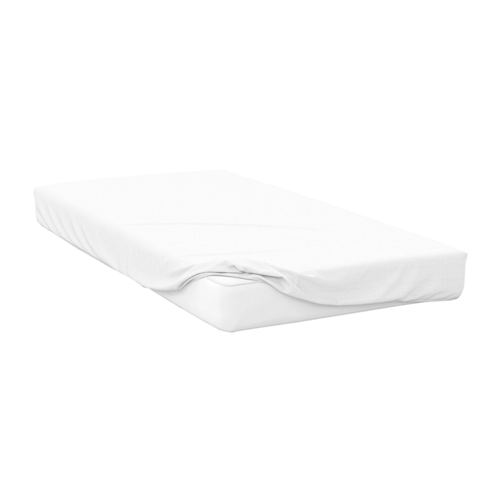 (Superking, White) Belledorm Percale Extra Deep Fitted Sheet