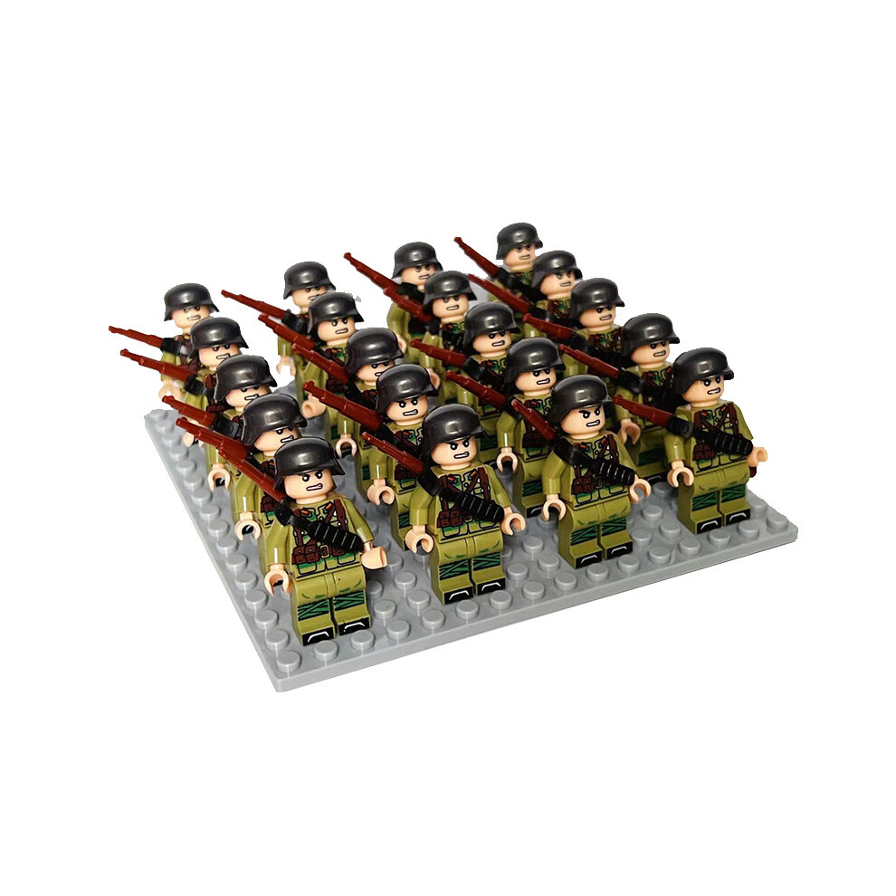 Photos - Action Figures / Transformers (D) Building Blocks WWII Minifigures Figure Gift Set