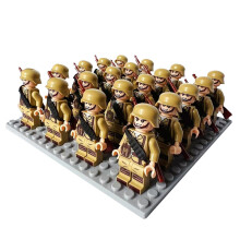 (C) Building Blocks WWII Minifigures Figure Gift Set