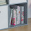 Vida Designs (Grey, White) Durham 4 Cube Shelf Wood Bookcase with 2 Baskets 8
