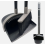 Long Handled Dustpan and Brush Set Strong Metal Handle Broom Sweeper 1