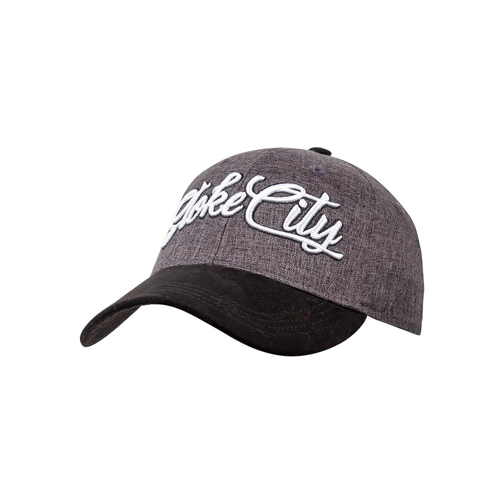 OFFICIAL STOKE CITY FC METAL BADGE BASEBALL CAP