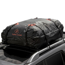 Waterproof Car Roof Bag 443 Litres Cargo Top Carrier with Carry Bag Car Roof with Anti-slip Mat Roof Bags for Cars with Roof Bars/Rack/Rails