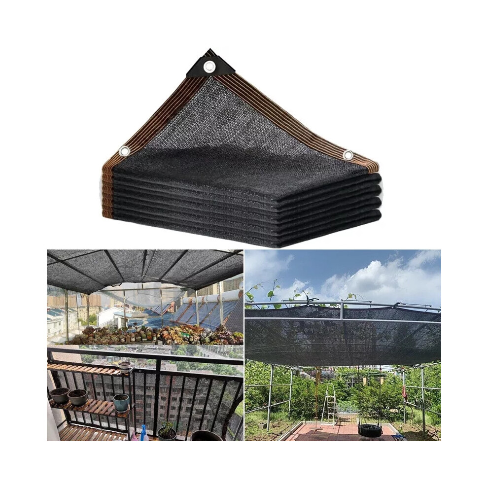 (2*3m) Sunblock Shade Cloth Sun Screen Mesh Plant Greenhouse Cover Tarp Sunshade UV Net