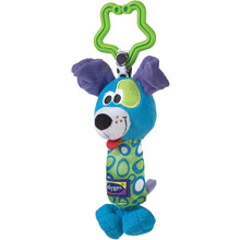 Playgro Tinkle Trio on the Go, With squeaking, rattling and tinkling Noises, From 0 Months, Multicoloured, 40193