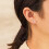 Philip Jones Jewellery Sterling Silver Heart Link Earrings 2
