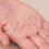 Philip Jones Jewellery Sterling Silver Heart Hoop Earrings 4